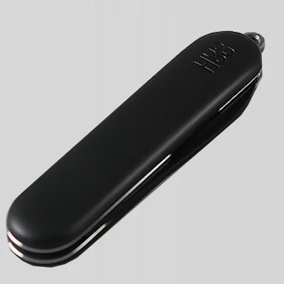 Xiaomi Huohou мини-нож для распаковки складывающийся Фруктовый нож инструмент для резки инструмент для кемпинга открытая посылка для выживания на открытом воздухе зажим для лагеря острый резак D5 - Цвет: 1pc black