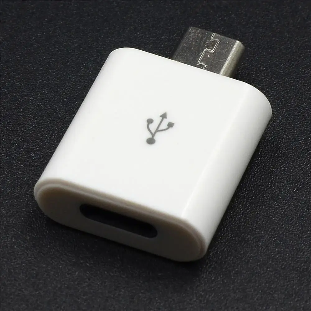 

For Apple 8 Pin Female to Micro USB Male Adapter for Android Phones microusb phone Adapter 8pin female to micro USB adapter