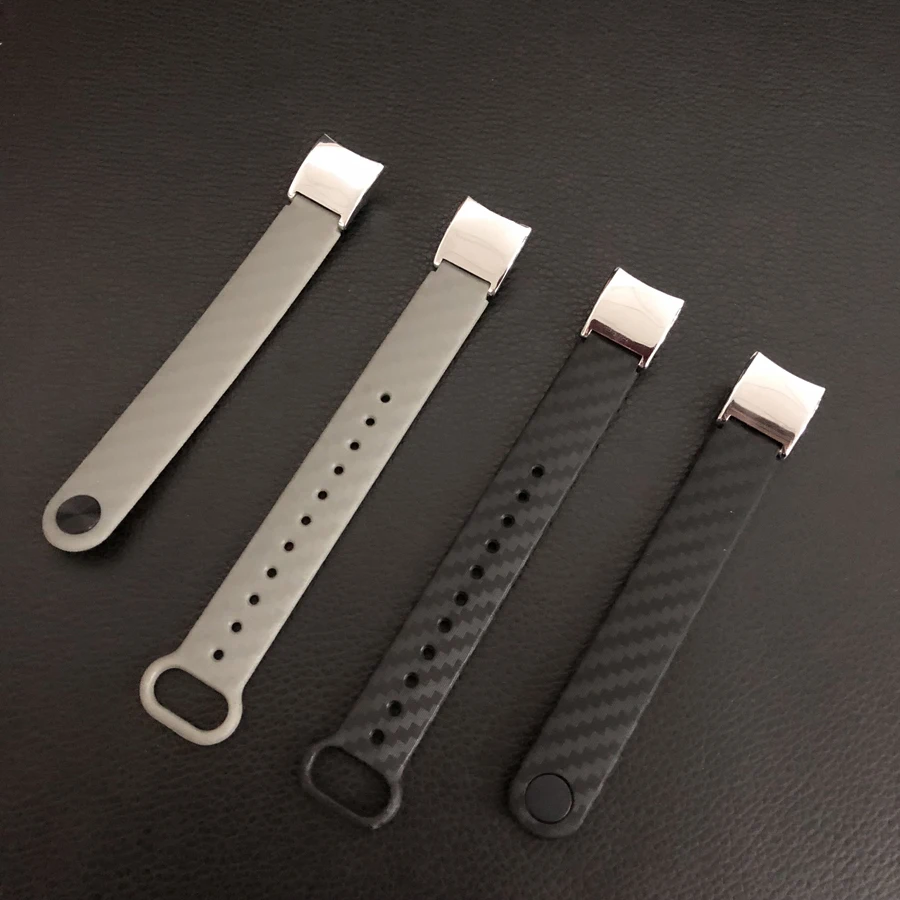 Ремешок из углеродного волокна для Honor Band 4 спортивный браслет Huawei 4/5 Сменный