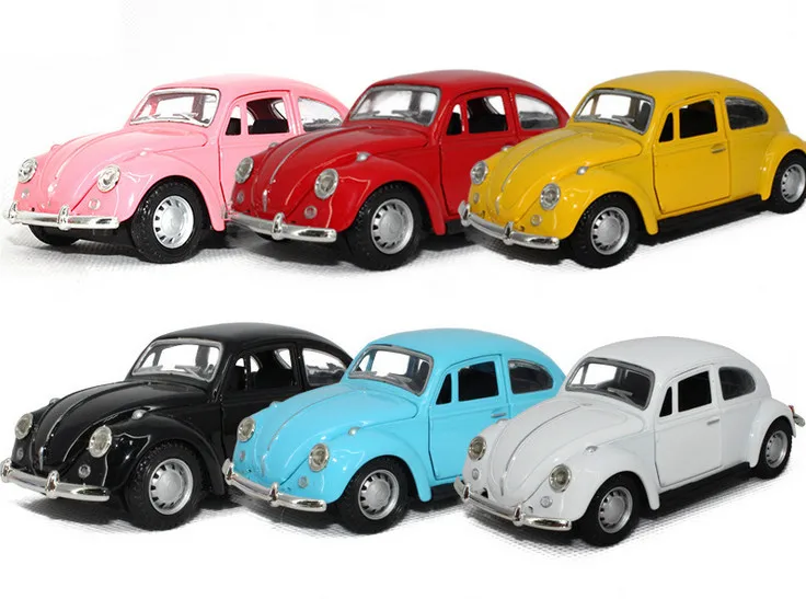 vintage classic toy cars beetle car toys car model alloy toys baby educational free shipping TA688