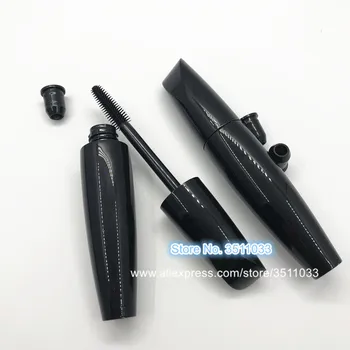

15ml Large Capacity Black Empty MascaraTube, Black Plastic Eyelashes Cream Refillable Bottle High-end Cosmetic Mascara Container