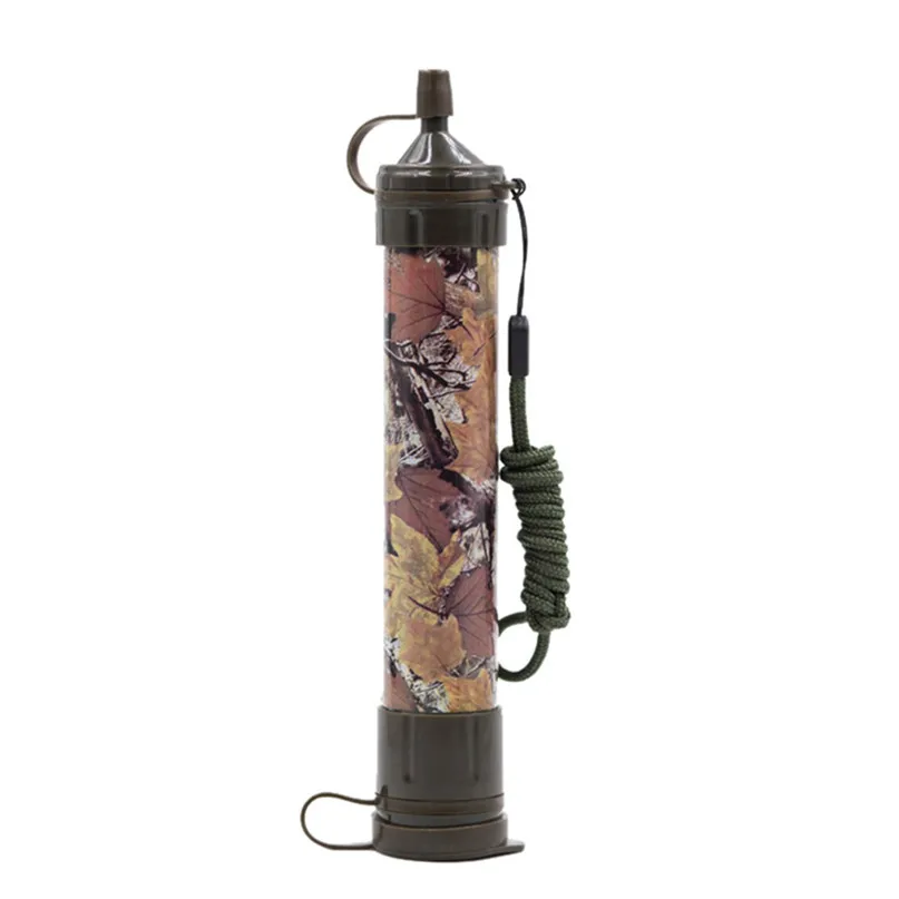 Portable Soldier Water Filter Purifier Hiking Camping Survival Emergency Outdoor Filter camping equipment #2y14 (15)