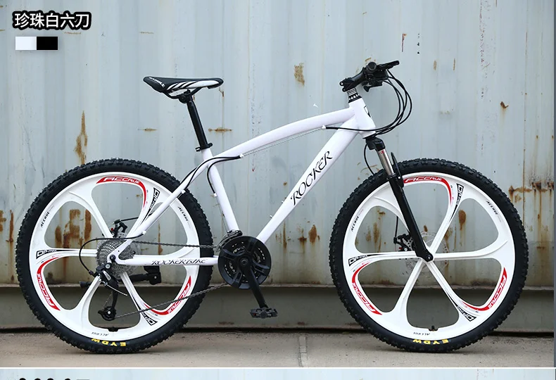 Best New X-Front brand 24/26 inch carbon steel frame 24/27 speed outdoor downhill bicycle mountain bike disc brake MTB bicicleta 15