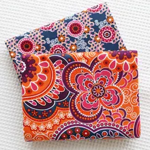 2 шт. 50x150 см/метр, Классическая хлопковая ткань с цветочным принтом, лоскутные материалы для шитья, материал для квилтинга, детские кроватки, ткань для кукол