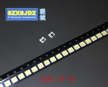 

1000 pcsFOR EVERLIGHT LED 3030 Beads Light Lamp Beads 1W Backlight LCD TV 3V White Cool With Zener Pressure