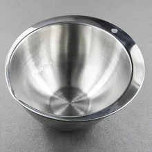 Non-magnetic stainless steel basin scale measuring salad mixing bowl beat egg bowls