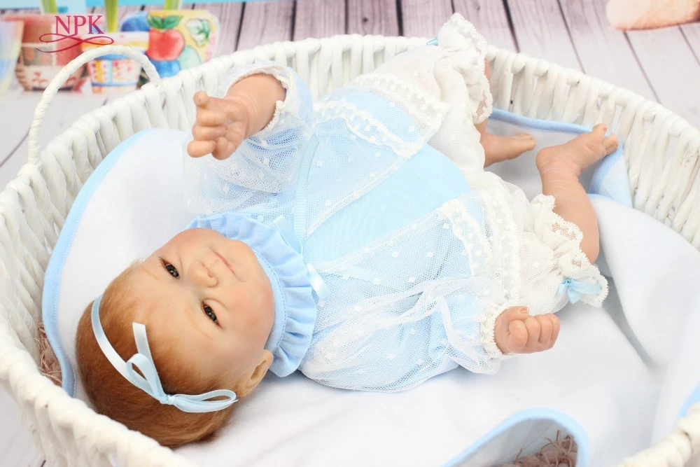 Npk Free Shipping Hot Sale Reborn Baby Doll Soft Real Touch Baby Dolls Gift For Kids Dolls Aliexpress