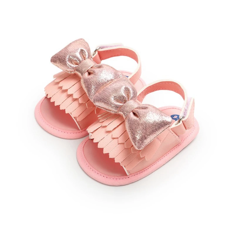 

Toddler Infant Kids Baby Shoes Girls Elegant Bowknot PU-leather Flower Princess Shoes Cortex shoes for 0-18M