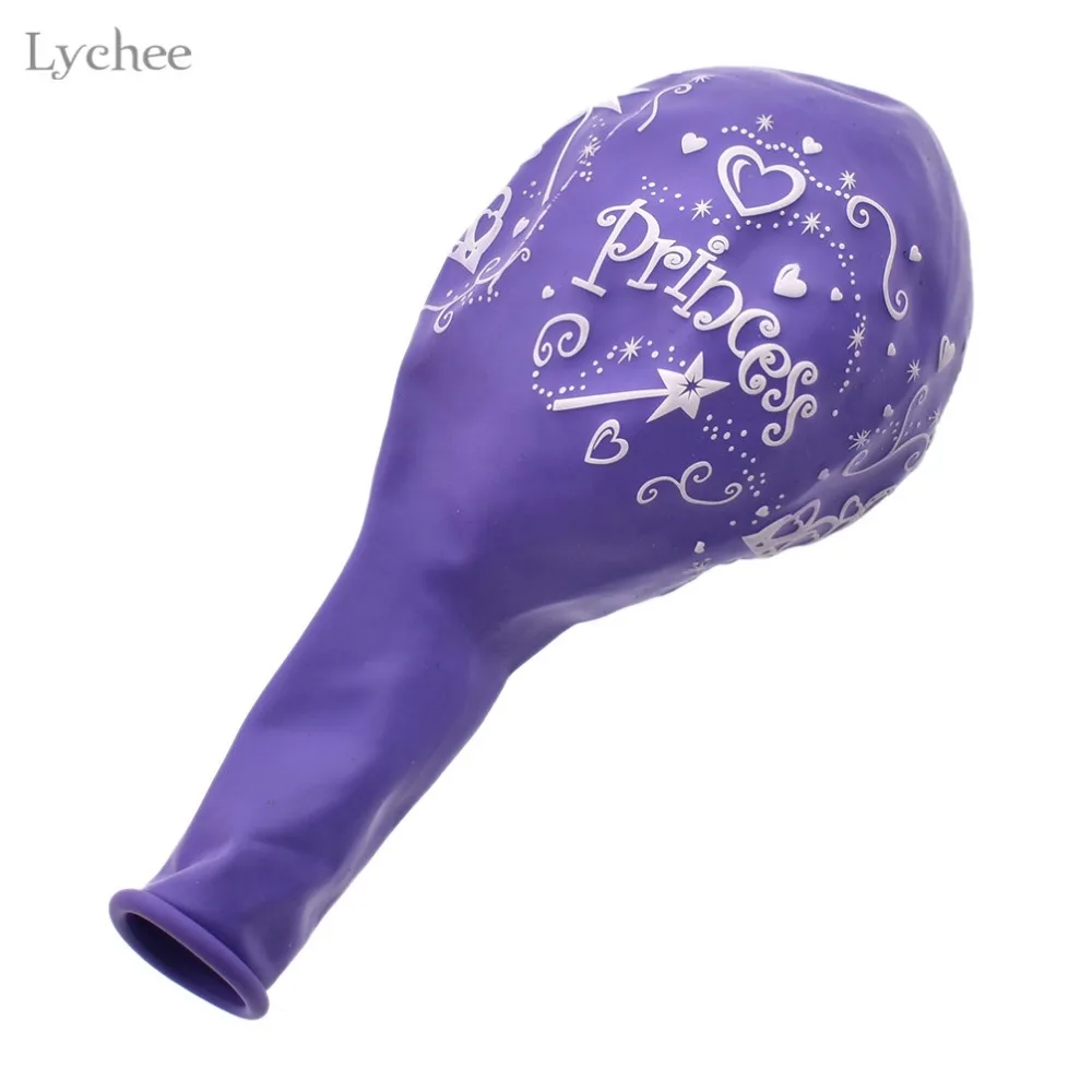Lychee Life 12 дюймовый латексный надувной шар принцессы надувные шары на день