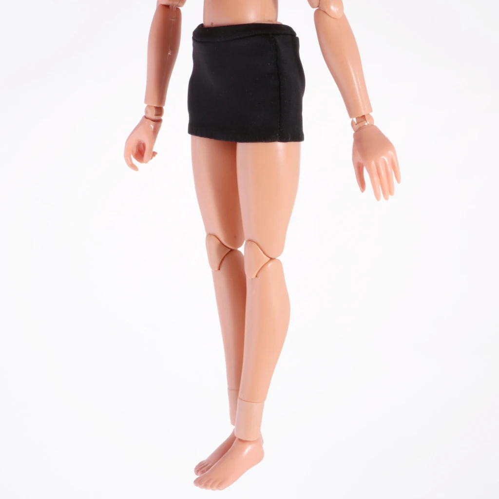 1/6 Dolls Accessories Black Package Hip Skirt Dress for 12" Female Action Figure Body Hot Toy Dolls Cloth Collect Kid Girl Gift