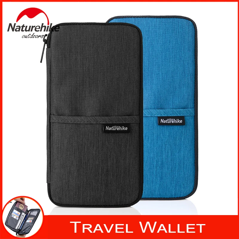 Naturehike New Passport Holder Ultralight Durable Travel Wallet Ticket Credit Card Organizer Document Bag Multi-use Cardholder | Спорт и