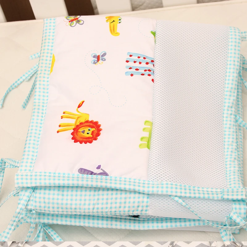 1PC Baby Crib Bumper Bed Around Baby Sleeping Protector Breathable Infant Baby Bedding Bumpers 5 Sizes Anti-collision Cot Bumper