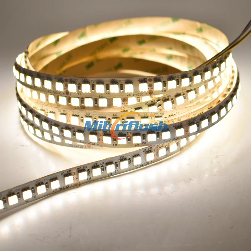 5 м Высокое качество DC24V SMD 5050 Двухцветная светодиодная лента изменяющая цвет