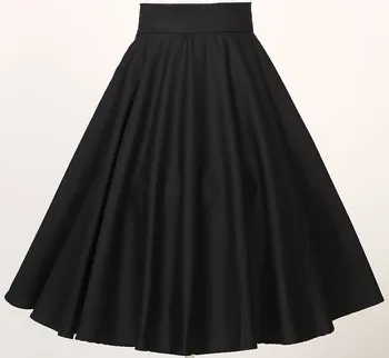 

Free drop ship high waist red black skirt ball gown flared sun skirts womens plus size fashions clothes party design big xxl 6xl