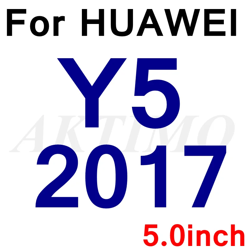 0,26 мм защита для экрана из закаленного стекла для HUAWEI Honor 5A LYO-L21 Y3 Y5 Y6 II 4C Pro P8 P9 P10 Lite Nova Young чехол - Цвет: Y5 2017