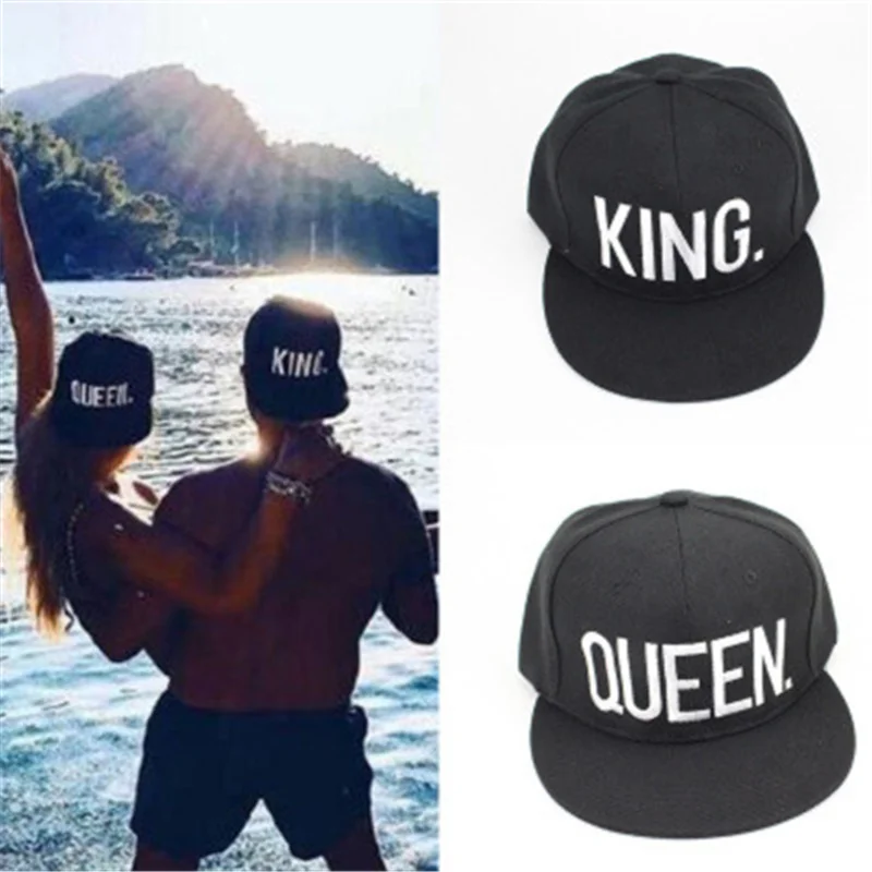 Compra gorras king queen online al por mayor de China