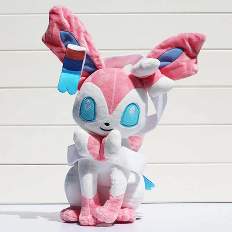 1 шт. 30 см Eevee плюшевые Sylveon плюшевые игрушки мягкие куклы большие подарки