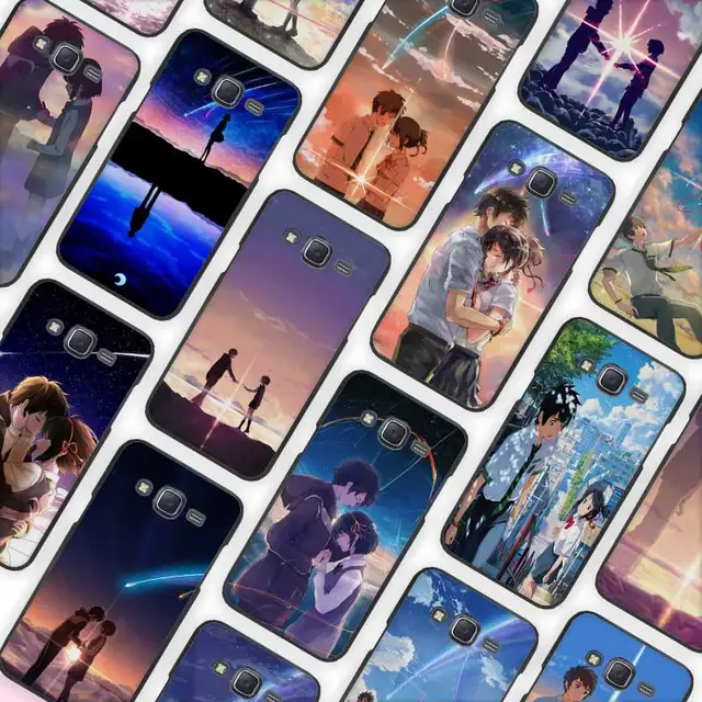 anime movie your name black case cover shell protective for samsung