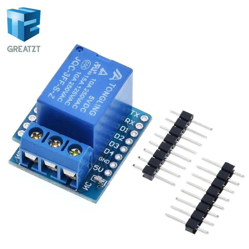 1 channel Relay Shield for Wemos D1 mini Module Smart Electronics|shield relay|relay modulewemos d1 |