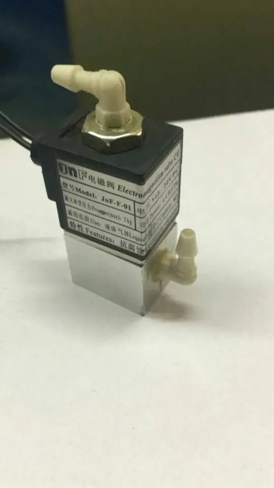 

JNF Electromagnetism Valve JNF-F-01Phaeton Icontek Infiniti UV Inkjet Printer and Flat Printing 3 way electromagnetism valve