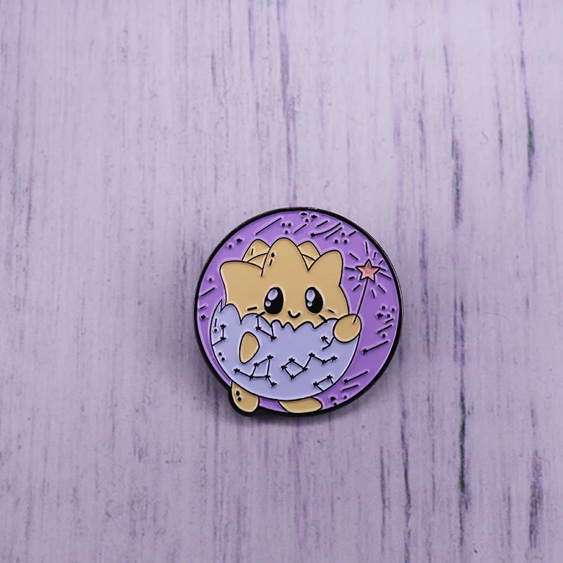 

Pokemon Center Cute Togepi with star fireworks Metal Lapel Pin