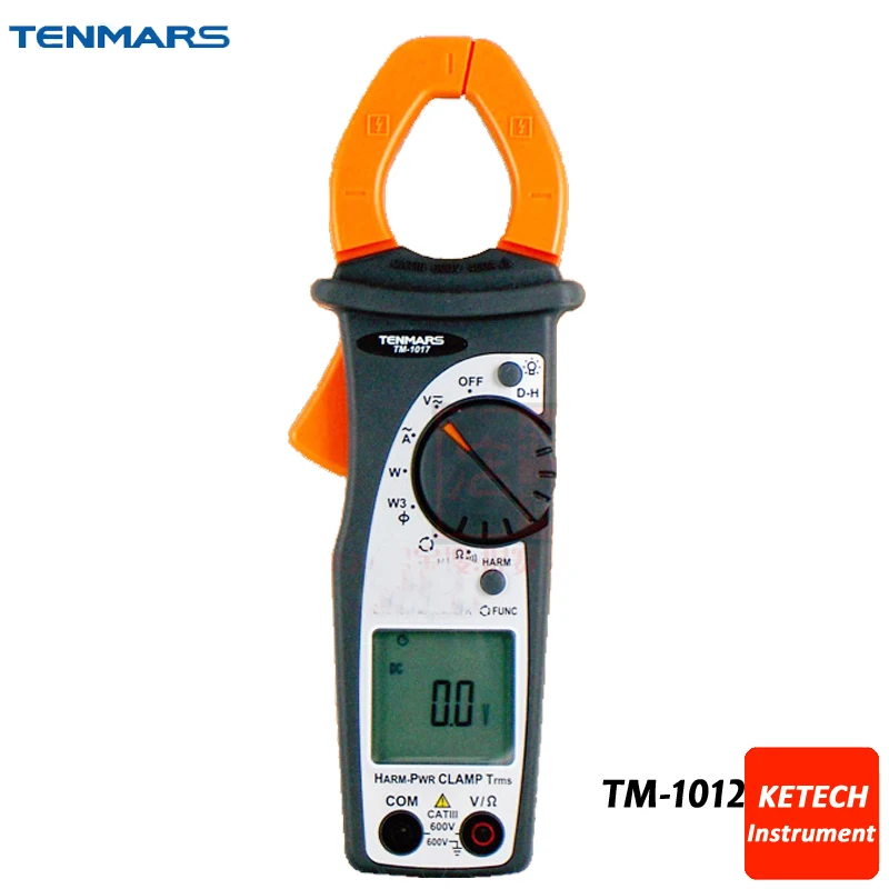 

CAT III 600V 400A Autoranging AC Clamp-on Meter TM1012