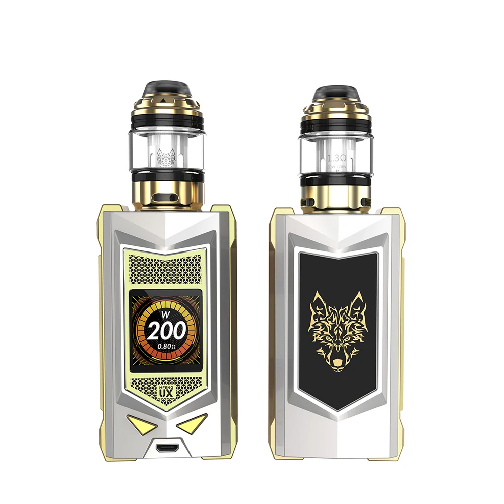 Новейший набор электронных сигарет sigelei SNOWWOLF улучшенная версия вейпа Mfeng UX 200 super
