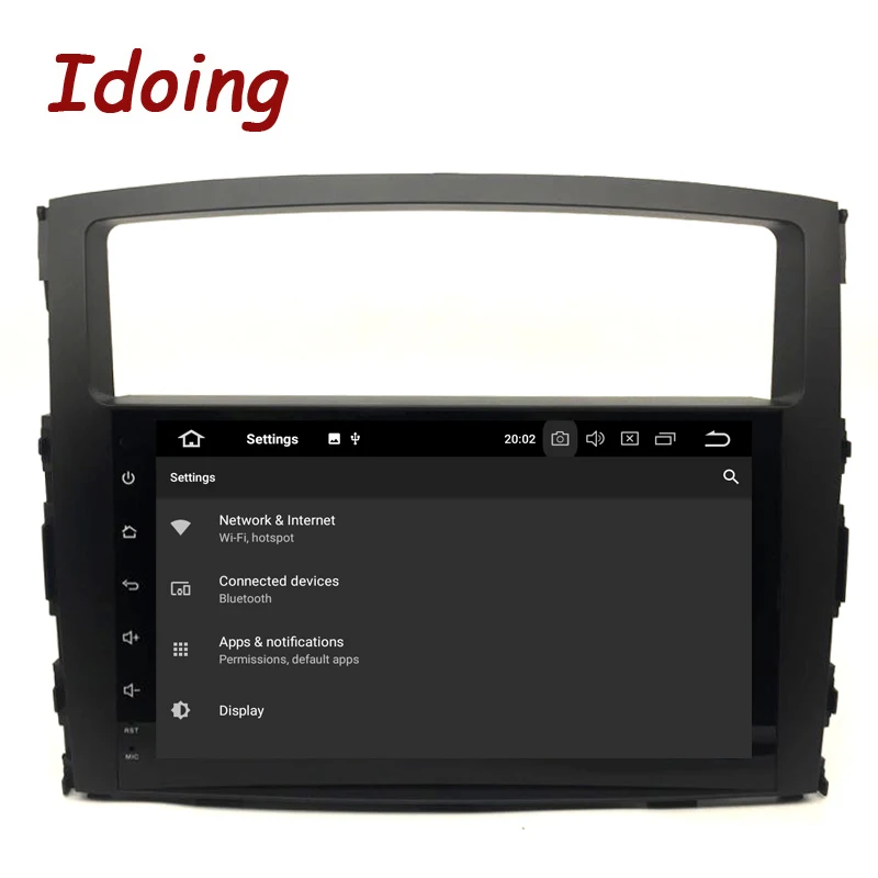 Perfect Idoing 9" Android 8.0 Car GPS Player for Mitsubishi Pajero V97 V93 2006-2011 with 8Core 4GB+32G Auto Radio Multimedia NAVI 1