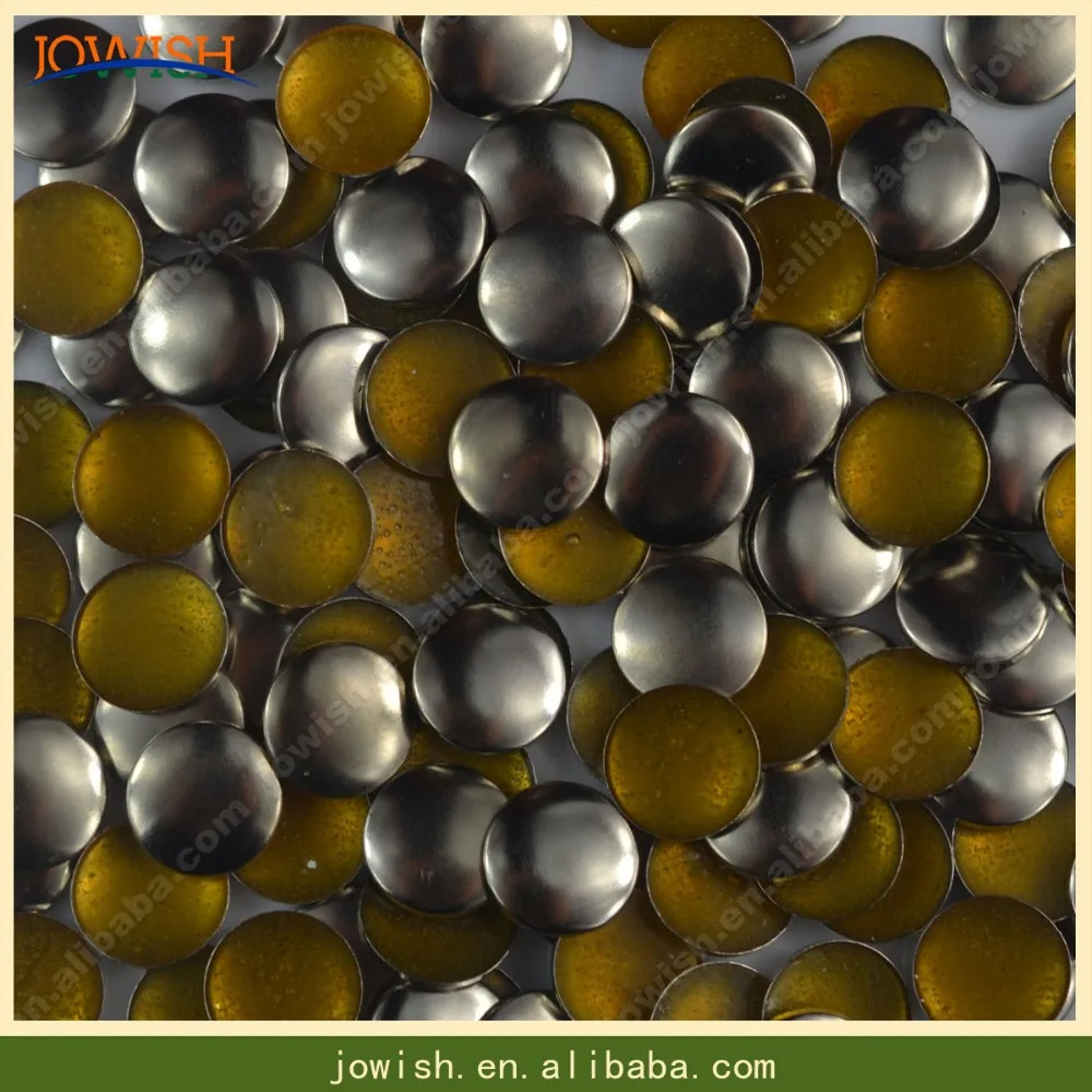 

silver gold gunmetal bronze rivets 10000pcs/pack Round flat back surface hotfix studs iron on diy spike Arts,Crafts & Sewing