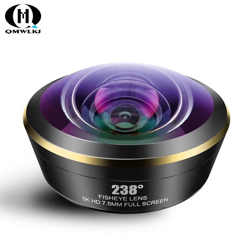 العالمي 238 درجة HD عين السمكة 0.2X كامل إطار العدسات زاوية واسعة كاميرا الهاتف المحمول ل فون باد هواوي العالمي 238 درجة HD عين السمكة 0.2X كامل إطار العدسات زاوية واسعة كاميرا الهاتف المحمول ل فون باد هواوي