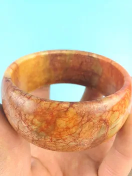 

China Jades bangle 66mm large Inner diameter Wide Bracelet bangle Woman