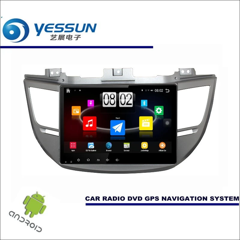 

YESSUN Car Android Player Multimedia For Hyundai Tucson IX35 2015~2017 - Radio Stereo GPS Nav Navi ( no CD DVD ) 10.1" HD Screen