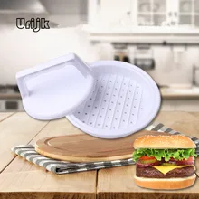 Urijk DIY пресс-инструмент для мяса Для Гамбургеров Пэтти мейкер для бургеров из мяса плесень пищевого качества пластик гамбургер пресс гамбургер мейкер