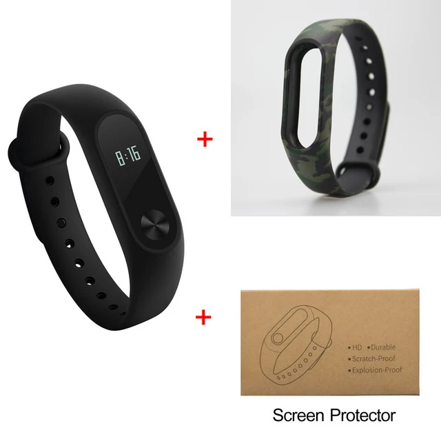 Xiaomi Mi Band 2 Smart Armband Bluetooth Armband Uhr Herzfrequenz OLED ...