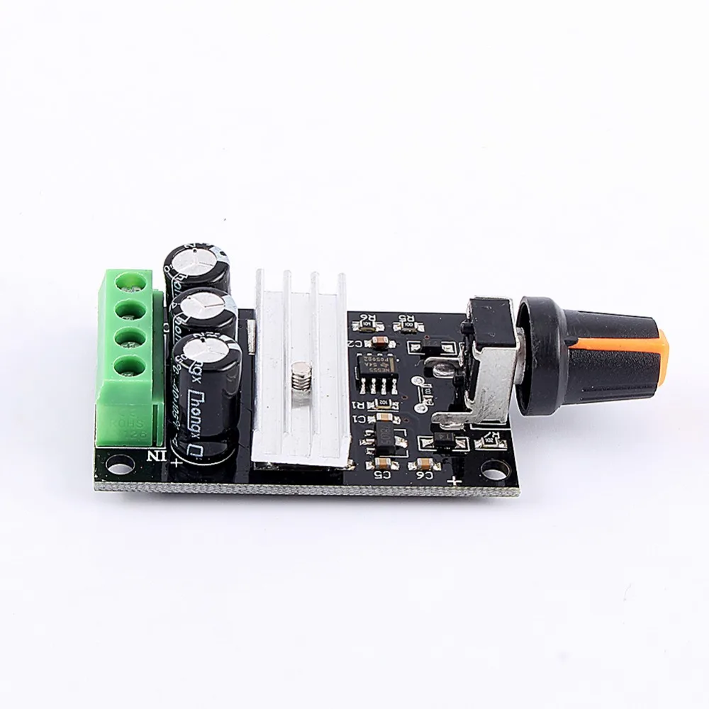 PWM DC 6 28V 3A регулятор скорости двигателя Регулируемый переключатель управления