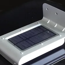 2 шт./лот, лампа на солнечных батареях Открытый 16 светодиодный/светодиодный s светильник s настенный светильник луч/звуковой датчик светильник на открытом воздухе/сад энергосберегающий Lighting