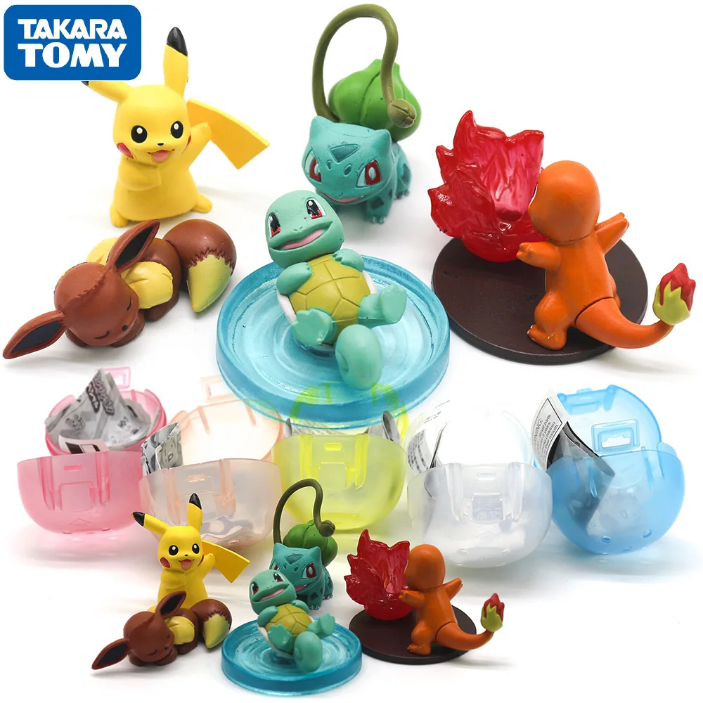 Takara Tomy Pokemon Pocket Monsters кукла игрушки мини Экшн фигурки подарки для детей 5