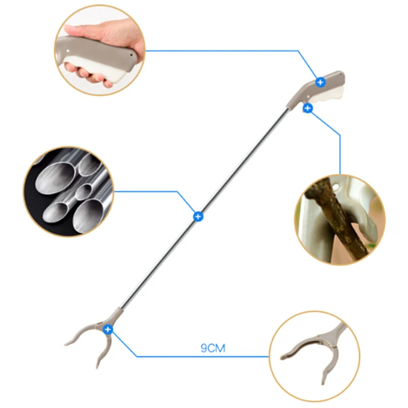 Складная мусора Палочки Up Tool Grabber Ричер Stick достижения захватить продлить достигать 40 см