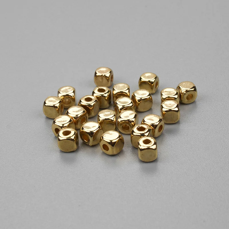 200 шт./лот CCB золотые/серебряные цветные квадратные пластиковые прокладки