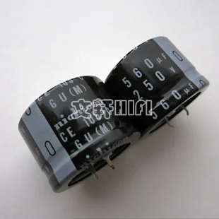 

1pcs/2pcs NICHICON 250V560UF GU 35x25mm new Aluminum Electrolytic Capacitor computer Odroid 560uf 250v