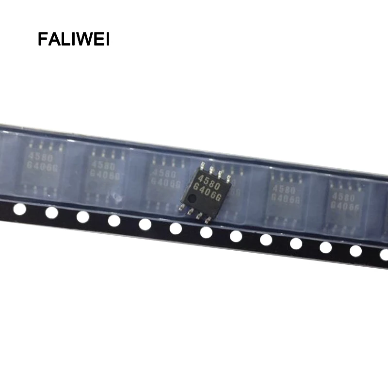 

50PCS/LOT NJM4580M 4580 SOP8 Good quality