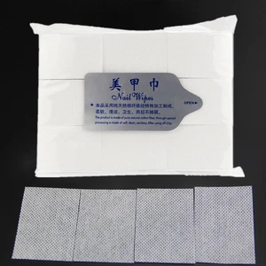 LKE салфетки хлопковые салфетки Lint-гель Бесплатно для снятия лака для ногтей инструменты для маникюра для ногтей салфетки для удаления макияжа - изображение