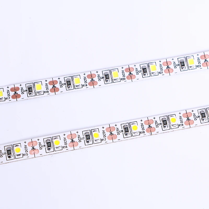USB светодиодная лента Лампа SMD3528 DC5V 1 м 2 3 4 5 с гибкий коммутатор светодио дный