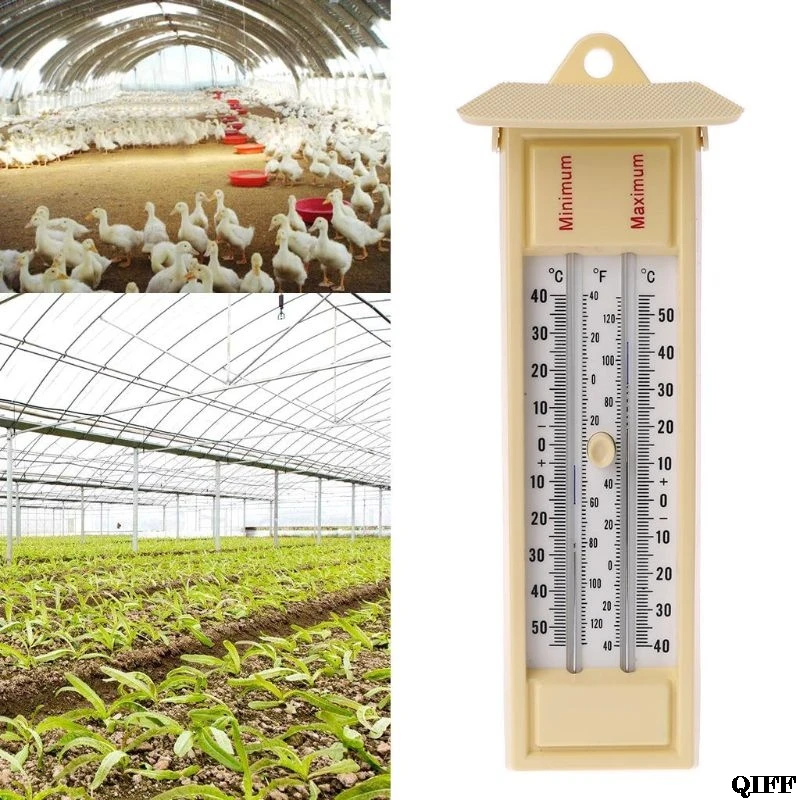 Дропшиппинг& макс мин термометр-Крытый Открытый Сад теплица стены монитор температуры APR28