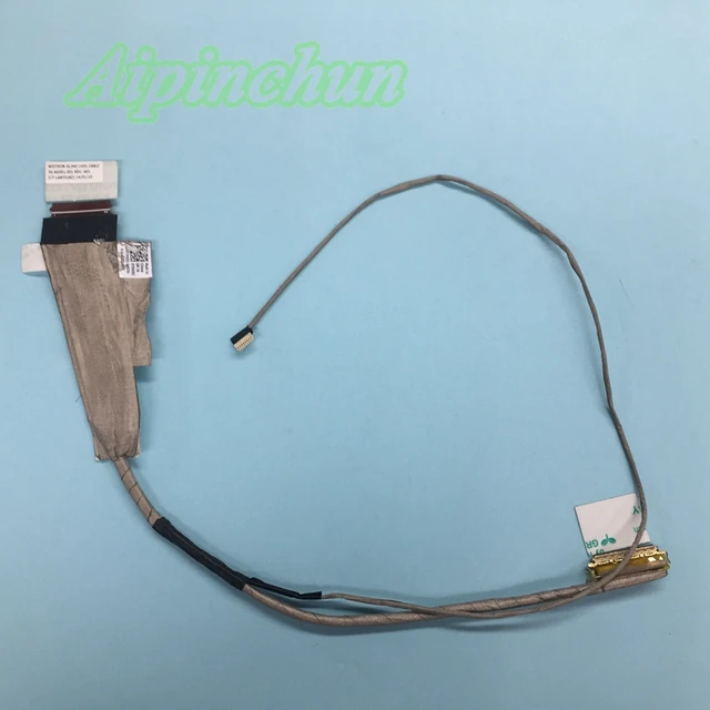 Cheap Aipinchun New Wistron DL340 LVDS Cable for Dell E3440 L3440 DL340 Laptop Screen LCD Cable P/N:50.46O01.001