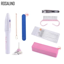 ROSALIND набор маникюрных инструментов для дизайна ногтей кутикула ноготь кисть Профессиональные гелевые инструменты персональное салонное использование
