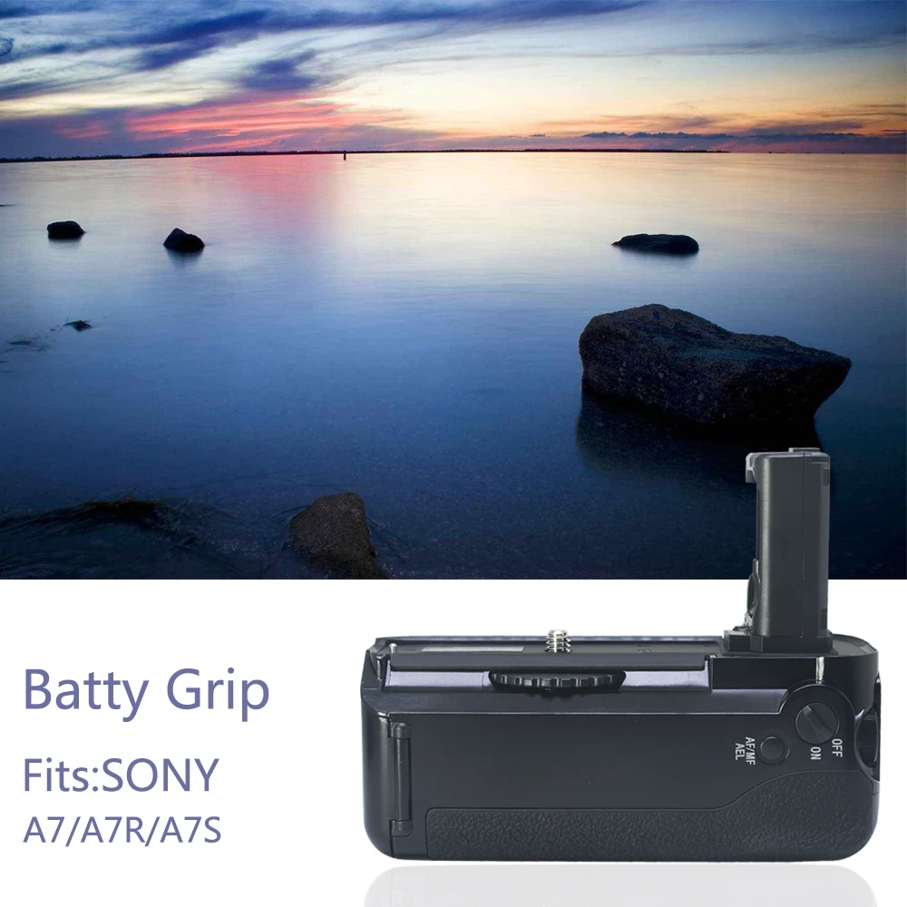 Mcoplus BG-A7 Батарейная ручка держатель для sony A7 A7r A7s как VG-C1EM камера для двух NP-FW50 батарея