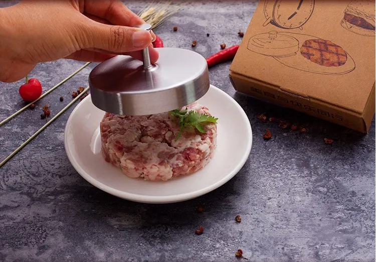 Кухня Нержавеющая сталь котлеты для гамбургеров производитель пресс форм с