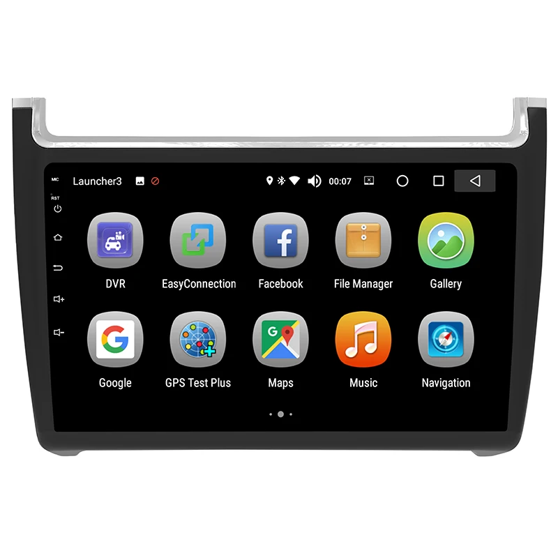 

Android 8.0 car gps dvd radio multimedia player 1din 9 inch touch screen with RDS WiFi Mirror Link for Volkswagen polo 2015-2018