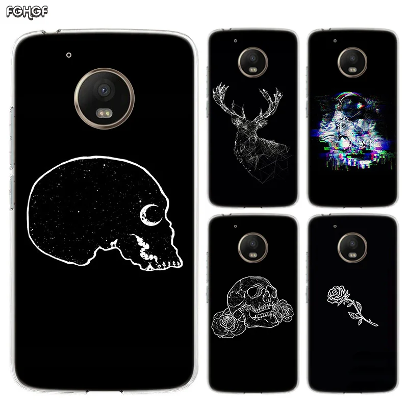 Abstract Line Face art dark Silicone Hull Shell Back Case For Motorola MOTO G7 G5 G5S G6 E4 E5 Plus G4 Play Riverdale Cover |